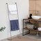 4 Tier Wall Leaning Blanket Ladder Towel Drying Quilt Holder Rack for Bathroom